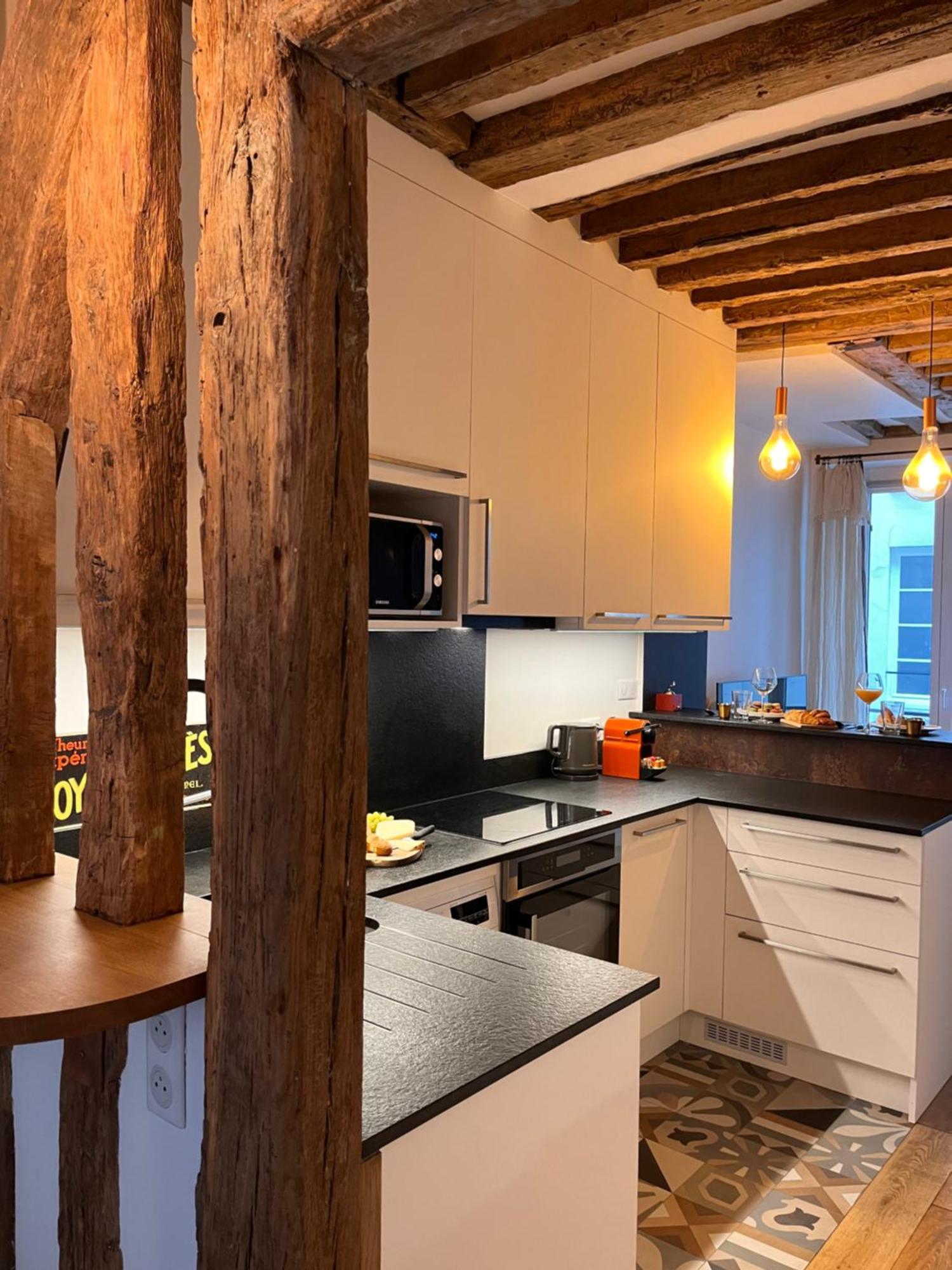 Appartement A Saint-Paul En Plein Coeur Du Marais 4 Pers 巴黎 外观 照片