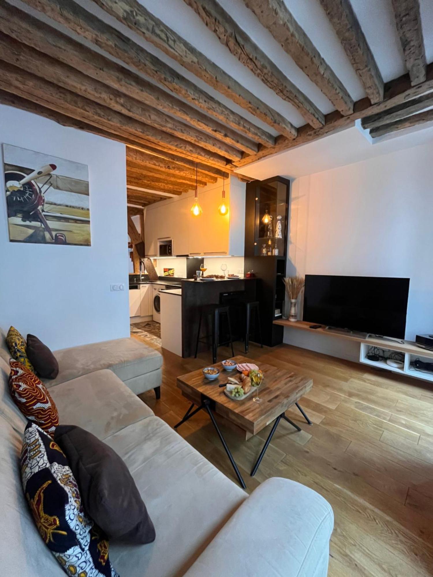 Appartement A Saint-Paul En Plein Coeur Du Marais 4 Pers 巴黎 外观 照片