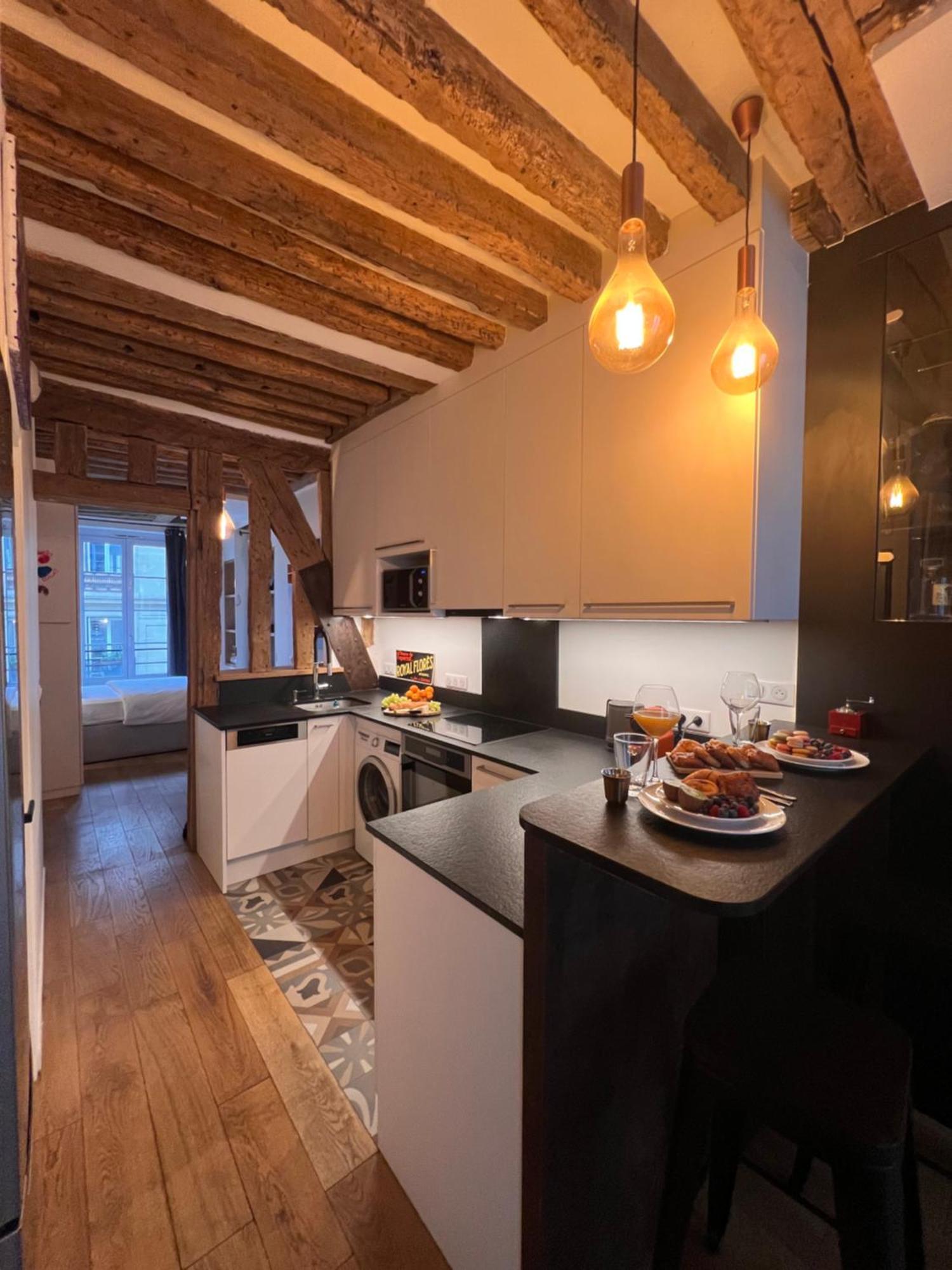 Appartement A Saint-Paul En Plein Coeur Du Marais 4 Pers 巴黎 外观 照片
